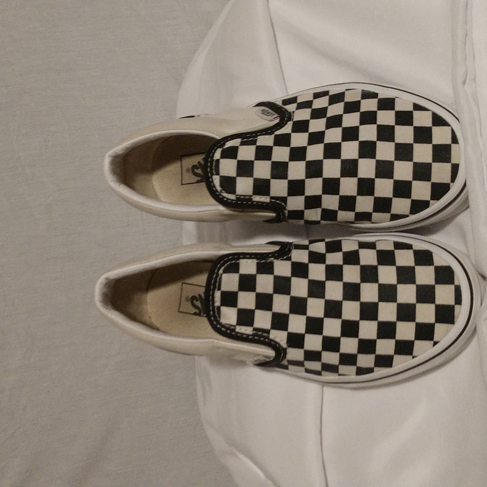 Checkered vans